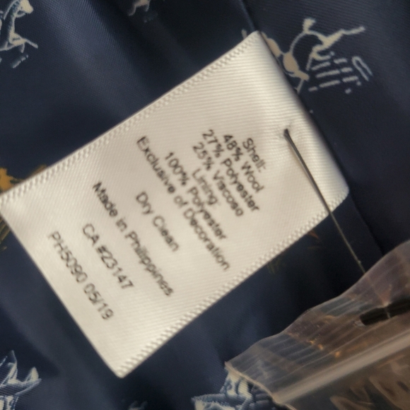 Talbots Wool Blazer Jacket Size 8P - Picture 7 of 7